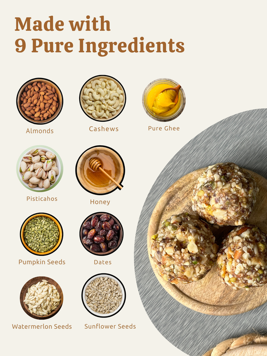 Healthy Dryfruit Ladoo